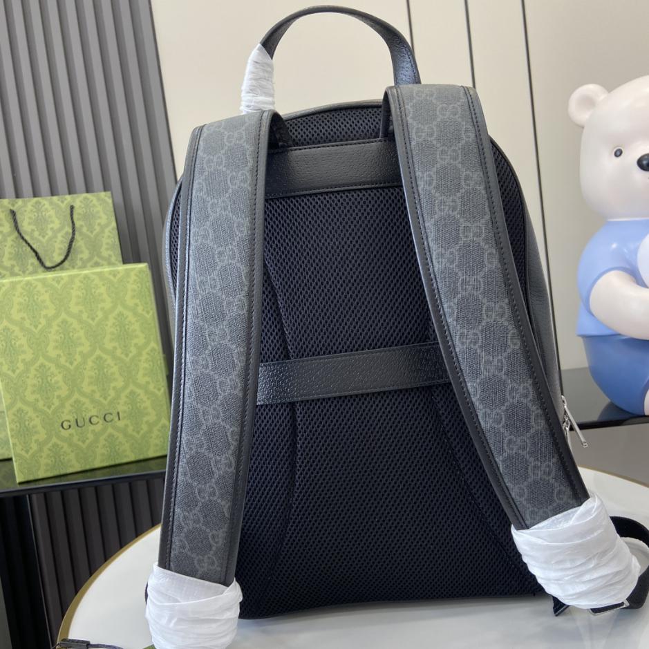 Mini borsa a tracolla Gucci zaino GG medio con firma GG