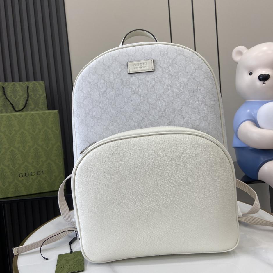 Mini borsa a tracolla Gucci zaino GG medio con firma GG