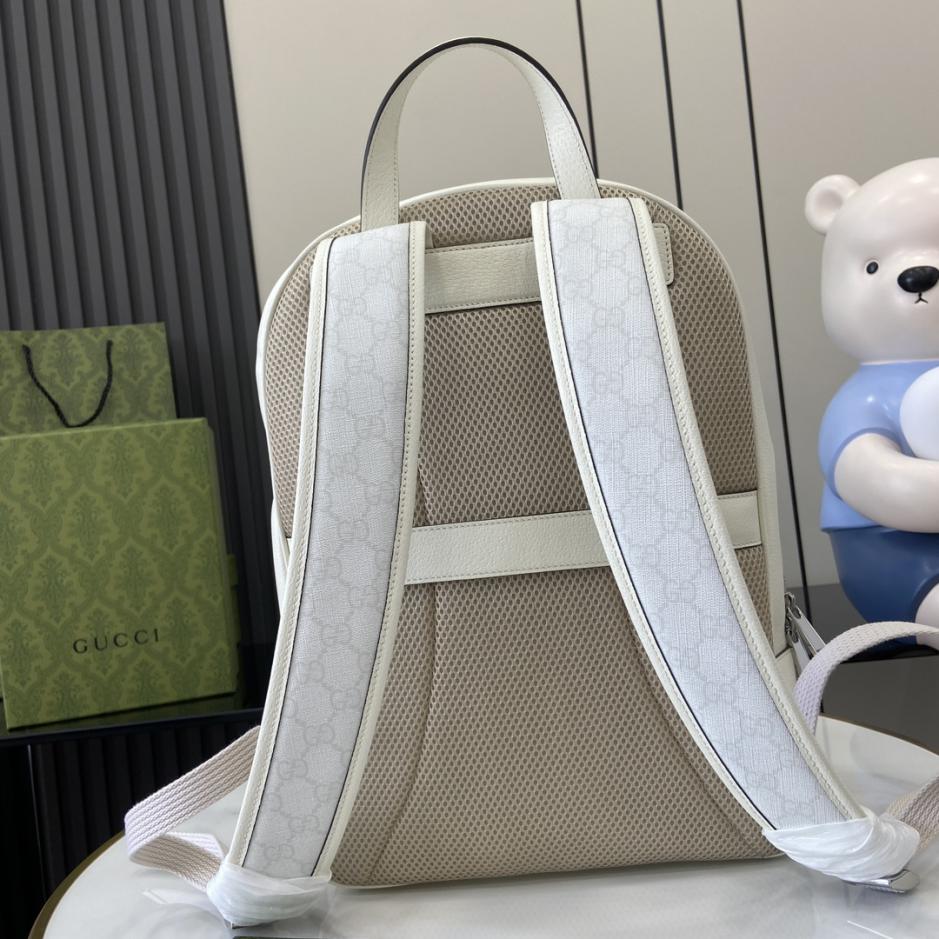 Mini borsa a tracolla Gucci zaino GG medio con firma GG