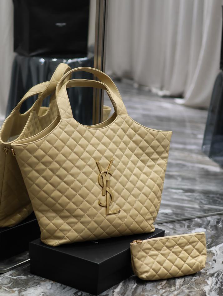 Borsa SAINT LAURENT albicocca