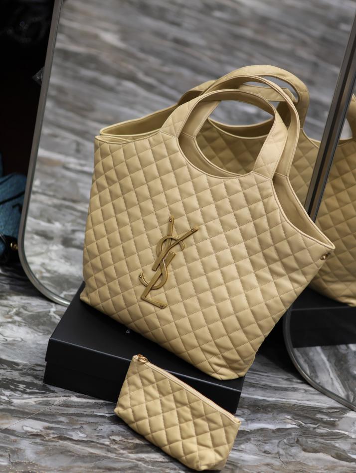 Borsa SAINT LAURENT albicocca