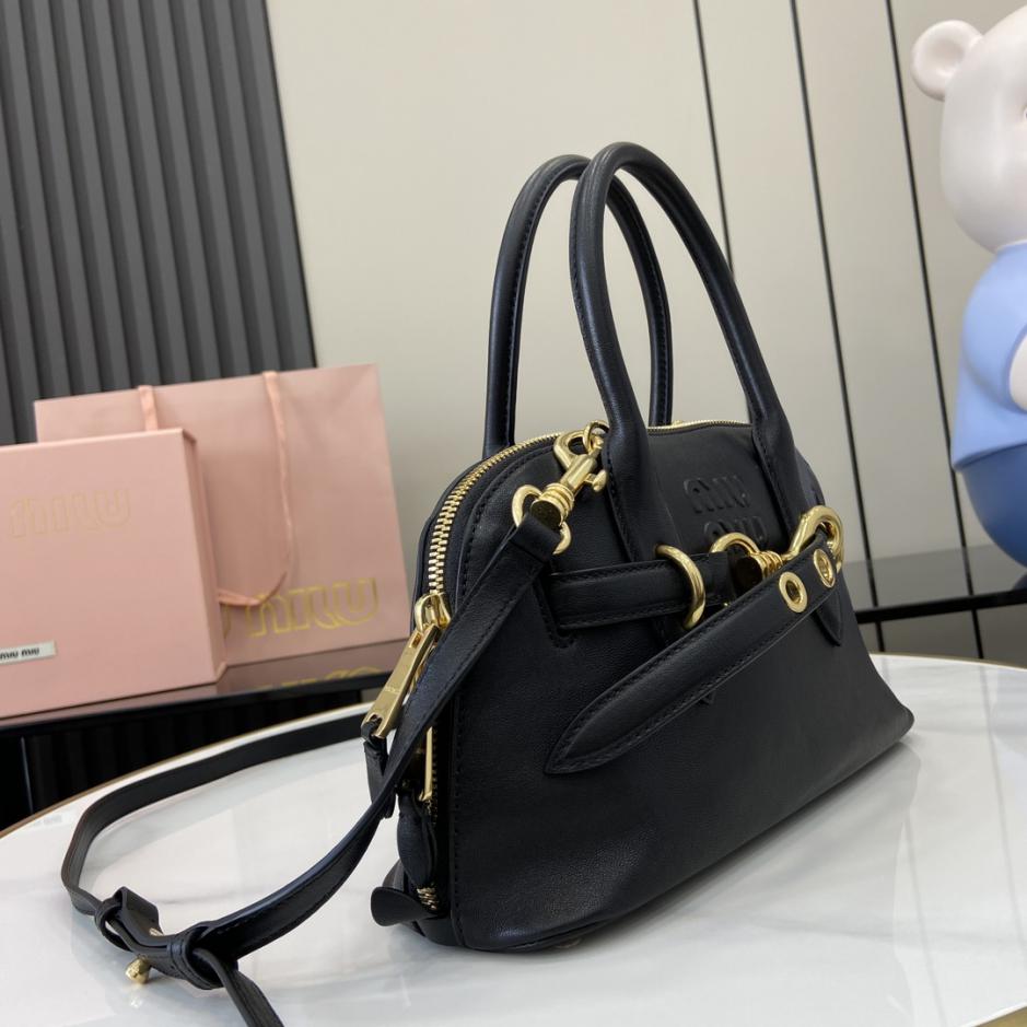 Con set completo di confezioni originali da banco” MIU MIU nuova popolare borsa da bowling