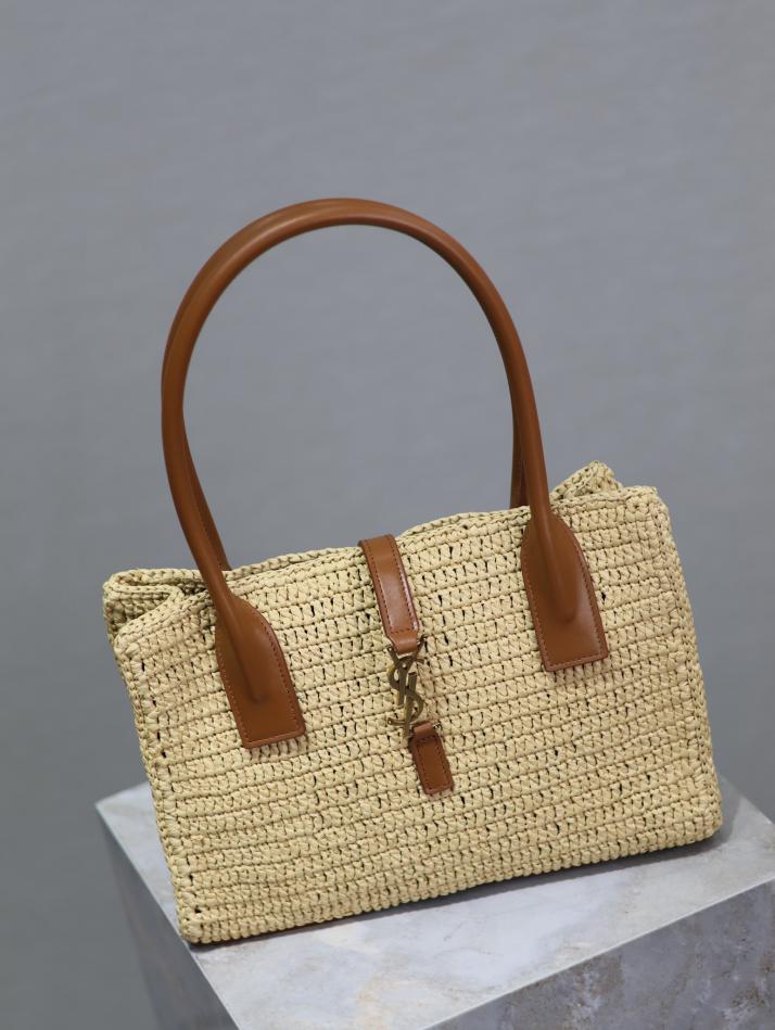 SAINT LAURENT borsa in tessuto portatile