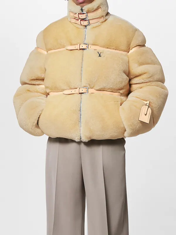 Louis Vuitton Shearling Down Blouson