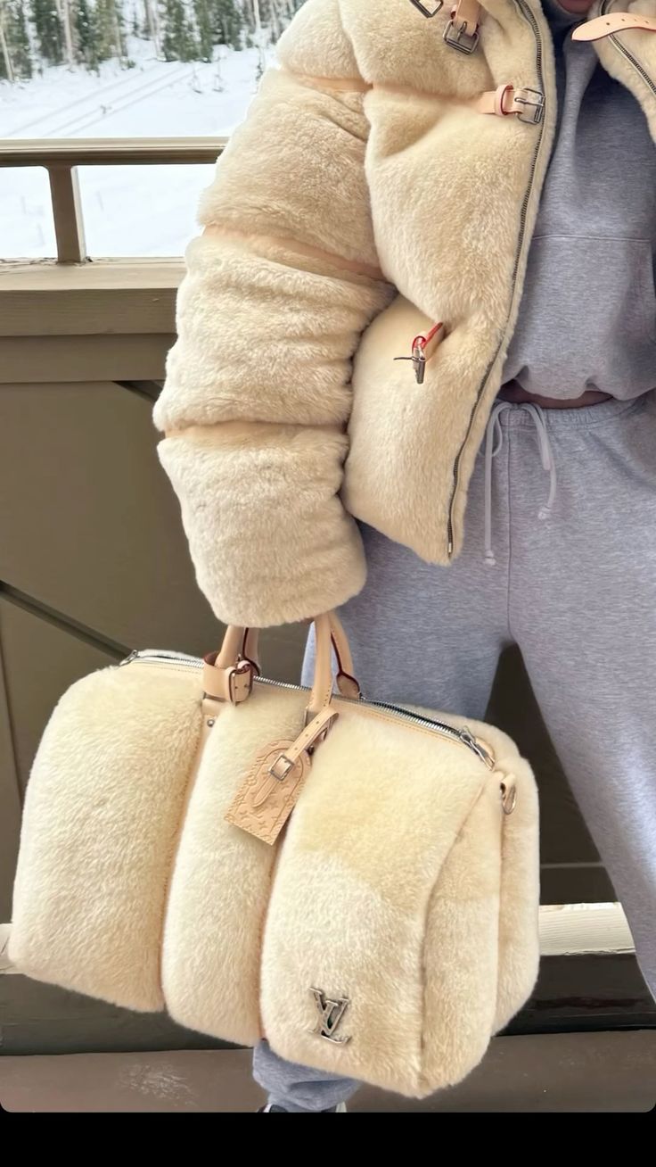 Louis Vuitton Shearling Down Blouson
