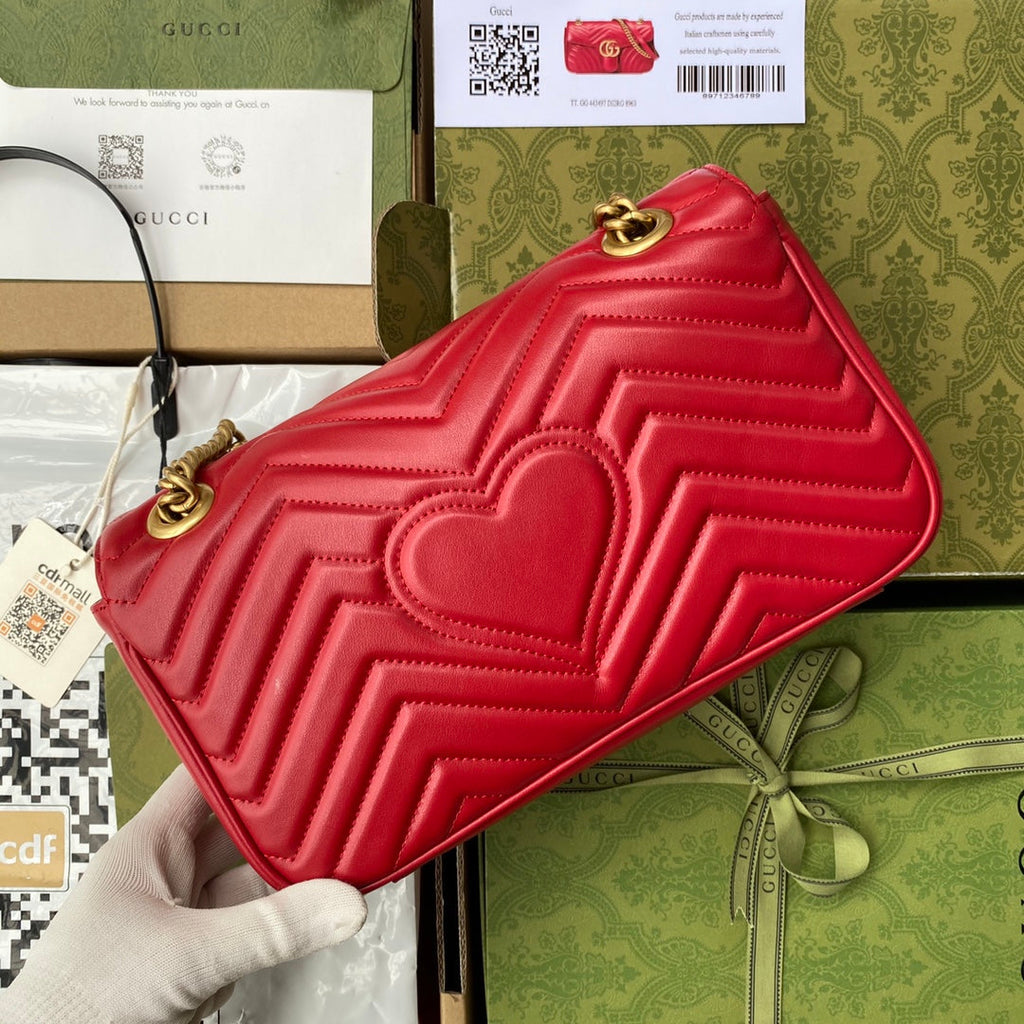 GG MARMONT MEDIA METELASSE' RED